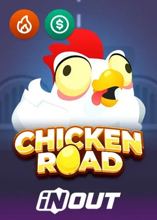 Chiken Road, juego de InOut en Palpitos