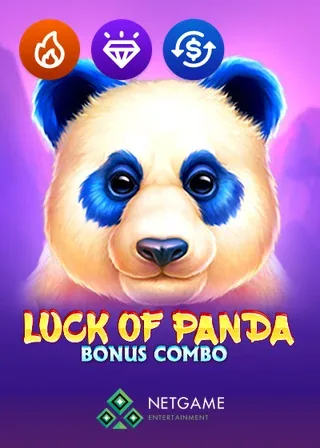 Luck of Panda Bonus Combo, juego de Netgame en Palpitos